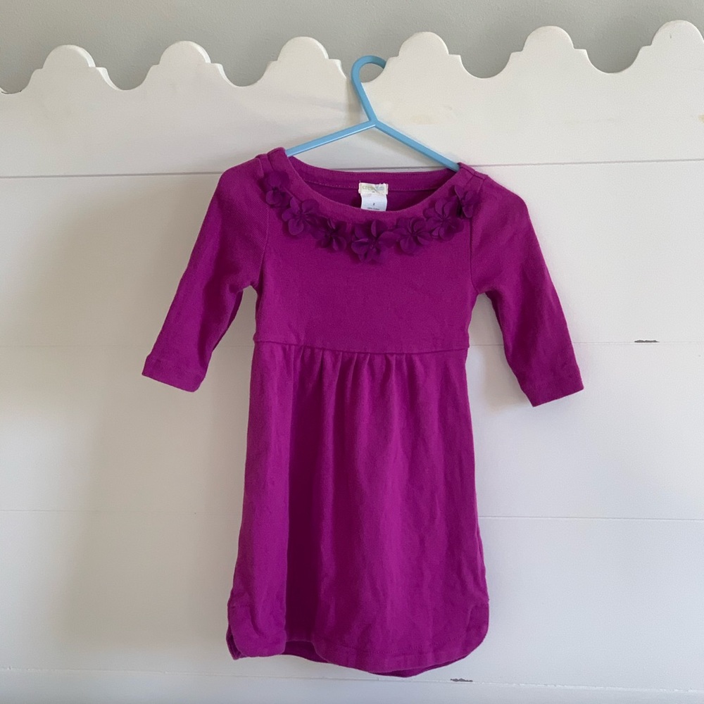 Jcrew Crewcuts purple dress